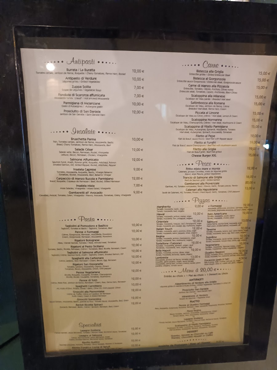 Menu La Solita Taverna-7